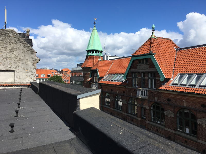 Rooftop at KÃ¸bmagergade, Copenhagen City Center